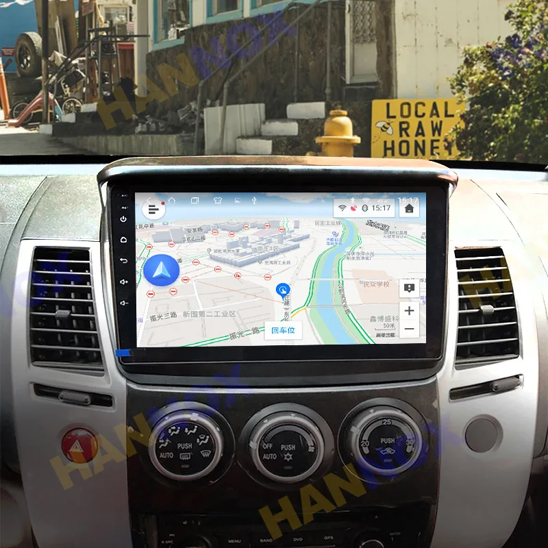 9 inch Android Avto Večpredstavnostna DVD GPS Radio Predvajalnik Za Mitsubishi Pajero Sport / L200 2008-2017 Navigacijo Samodejno Carplay