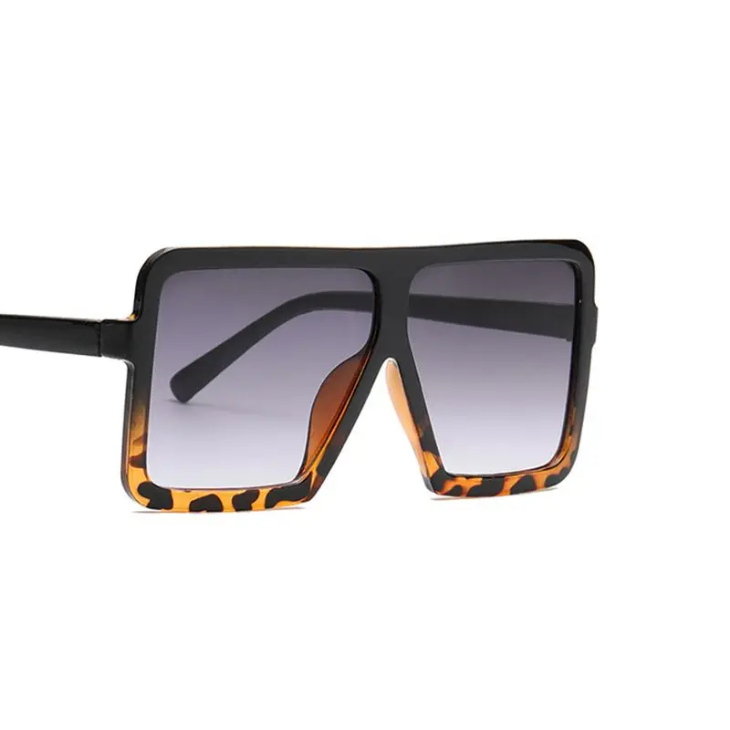 Sončna očala Kvadratnih Ženska sončna Očala Ženska Očala Očala Velik Okvir Jasno Objektiv UV400 Odtenek Moda Vožnje Nova