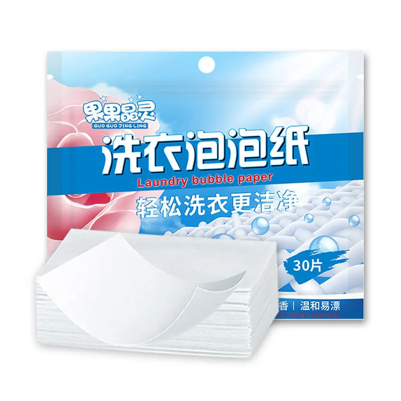 90Pcs Pralnica Papir Tablete Močno Dekontaminacijo Detergent za Perilo spodnje Perilo, Oblačila za Čiščenje Papirja Gospodinjski Pralni stroj