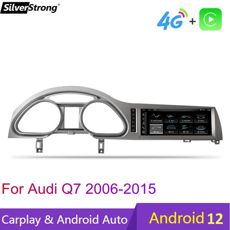 SilverStrong Android Avto večpredstavnostnih Za Audi Q7 2006-2015 radio, GPS navigacija za avto multimedijski predvajalnik glavne enote MMI vodja enote