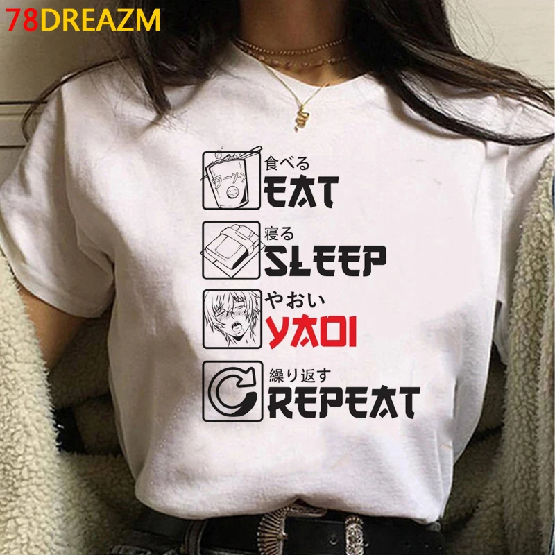 Glede Yaoi Bl Glede Glede Yaoi t-shirt vrh tees femme tiskanja tumblr grunge japonski estetske harajuku kawaii estetske
