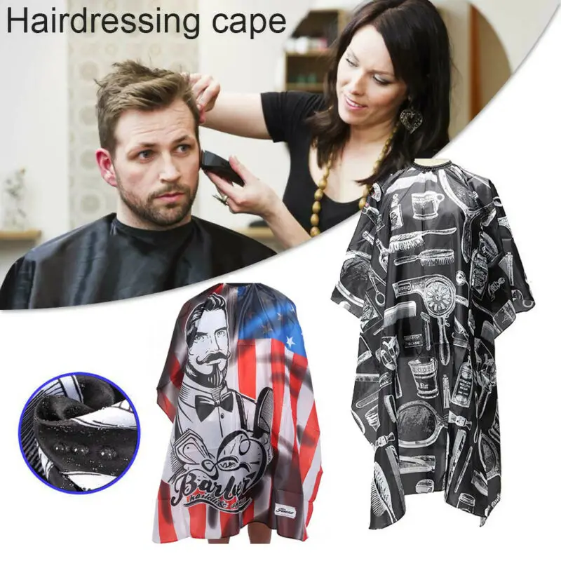 2020 Nov Modni Salon Frizuro Frizerski Cape Nepremočljiva Barber Las, Obleke Krpo Predpasnik
