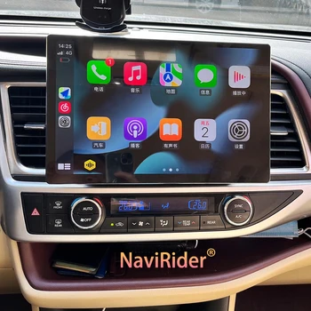13,3 Palca 2K Zaslon Multimedijski avtoradio za Toyota Highlander 2015 Auto Stereo Podporo Carplay Rearview Fotoaparat, DVR Android 13