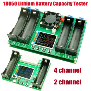 18650 Litij-Zmogljivost Baterije Tester MAh MWh Tip-C Digitalni Baterije Detektor, Modul, Ki Teče Cikel 18650 Baterijo Tester