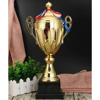 1PC Šport Tekmo Pokal Kovinski Trophy Šolski Turnir v Čast Pokal za Konkurenco Nagrad (39 cm)