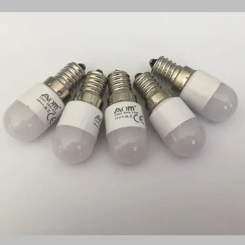 1PCS LED Žarnice za Pevka Doma Šivalni Stroj Za 0,8 W 230 Voltov Pritisni in Tip LED-BA15D110V E12 E14 B15