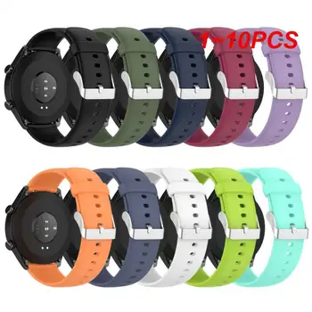 1~10PCS 20 mm 22 mm Silikonski Watch Band Univerzalno Watchband Trak za Amazfit GTR 47mm 42mm GTS 3 2 Galaxy Watch 4 3