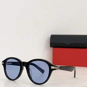 2023 Acetat sončna Očala Super Krog Žensk blagovno Znamko, Design, Modna sončna Očala UV400 Moške Vožnje Očala
