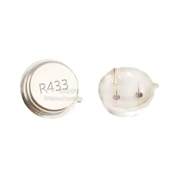 20pcs/v-skladu kristalnega oscilatorja R433A 433Mhz krog stojalo akustični površine resonator