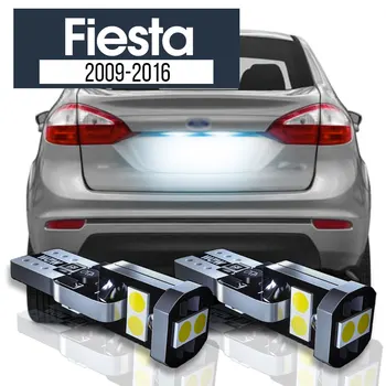 2pcs LED Tablice Svetlobe Žarnice Canbus Pribor Za Ford Fiesta 6 2009 2010 2011 2012 2013 2014 2015 2016