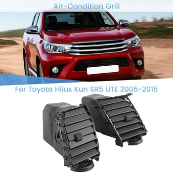 2X Notranja klima Žar A/C Vent Maska Za Toyota Hilux Kun SR5 UTE 2005-2015 Fortuner Komponente