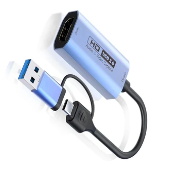 4K 60Hz Video Capture Card USB Avdio Zajem Video Kartice Igre v Živo Snemanje Video Zbiralec