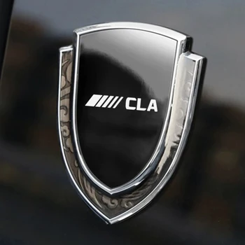 avto nalepke, 3D kovinski accsesories auto pripomoček za Mercedes Benz AMG CLA CLK CLS GLA GLB GLC GLE GLK GLS GTS SLC SLK Auto