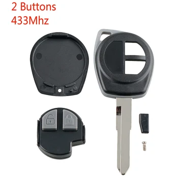 Avto Smart Remote Key 2 Gumbe, ki so Primerni Za Suzuki Swift Sx4 Alto Jimny Vitara Ignis Splash 2007-2013 433Mhz