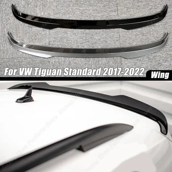 Avto Zadaj Prtljažnik Strešni Lip Spojler Krilo Splitter Difuzor za Volkswagen Tiguan Standard 2017-2022 MAXTON Slog Gloss Black Iskanje
