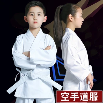 Brezplačna Dostava Za Otroke Bela Taekwondo & Karate Oblačila