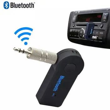 Brezžična tehnologija Bluetooth 5.0 Sprejemnik Oddajnik Avto Adapter 3,5 mm Jack Za Avto Glasbe, Audio Aux A2dp Slušalke, Prostoročno Sprejemnikom