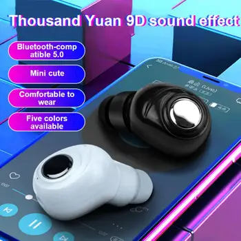 High Fidelity Zvoka Stereo Šport Slušalke za Prostoročno uporabo Z Mic Brezžični Čepkov Tws Slušalke bluetooth-združljive Slušalke Mini