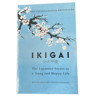 Ikigai Japonski Skrivnost Filozofija za Srečno Zdravo Za Hector Garcia Knjiga Obnovo Sreče + Knjiga o Upanju Fantastika