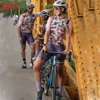 KAFITT Ciclismo Mujer Visoko Kakovostne Ženske Poletje Kratek Sleeve Kolesarjenje Oblačila Kolesa Športna Oblačila, Oblačila za Kolesarjenje Jersey Siroko