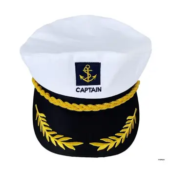 Kapetan Klobuk,Klobuk Otroci,Navy Hugh Hefner Nastavljiv Čoln Skp Kostum Dostop
