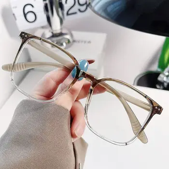 Moda Anti Modra Svetloba Blokiranje Očala Ženske Luksuzne blagovne Znamke Design TR90 Kvadratnih Optični Okvir Računalnik Očala Ženska Očala
