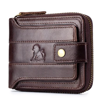 Moška usnjena denarnica, večnamensko RFID denarnice, vrečko za shranjevanje, denarnice, poslovno kartico sim