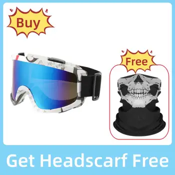 Nova Smučarska Očala Anti-Fog Smučarskih Snowboard Očala Moških, Žensk, Otrok Smučarska Očala UV400 Zaščito Windproof Snowboard Očala Hot Prodaja