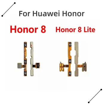 Nove Moči, Stikalo za vklop/izklop Gumb za Stransko Tipko za Glasnost Navzgor, Navzdol Flex Kabel Replcement Za Huawei Honor 8 / Čast 8 Lite