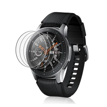 Novih 40 mm 44 Watch Kaljeno Steklo Krog Stekla Film Anti-scratch Film Za Samsung Galaxy Watch 4