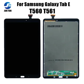Novo Za Samsung Galaxy Tab E 9.6 SM-T560 T560 T561 Zaslon na Dotik Senzor Stekla Računalnike + Lcd Zaslon Skupščine