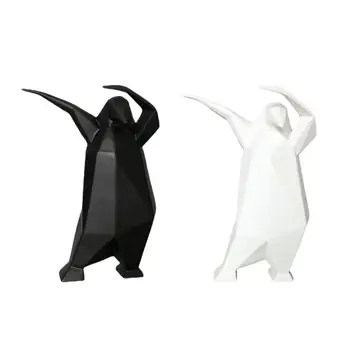 Pingvin Kiparstvo Ornament Ustvarjalne Sodobno Minimalistično Živalskih Figur za dnevno Sobo, Domačo Pisarno Entryway Spalnica