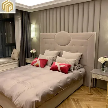 Pohištvo po meri za razkošje king size postelja moderna spalnica v družinske vile