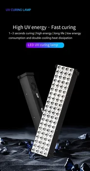 Posodobljeno Prenosni UV lučka za sušenje UV žarnico 300W visoko energetsko 395nm 365nm 405nm UV sušenja pralni za pinting PCB področju UV gel posuši