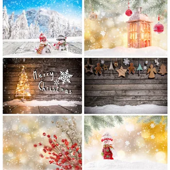 SHUOZHIKE Božič, Lesene Deske Fotografija Ozadje Snežaka Portret Kulise Za Photo Studio Rešitve MMSD-01