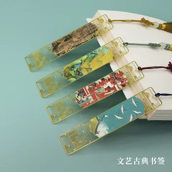 Slavni slika kovinski zaznamek pozlačeno obrti darilo napis na klasični Kitajski stil literarnega zaznamek učitelj dobave