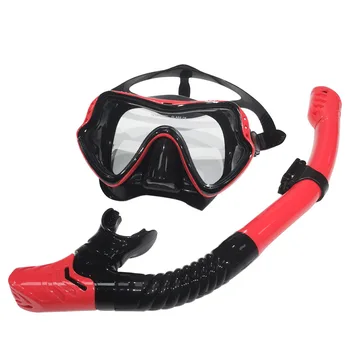 Strokovno Anti-Fog Očala Očala za Potapljanje Maske za Potapljanje Niz Silikonski Krilo Bazen Oprema za Odrasle
