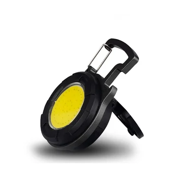 Svetilka Cob Kamp Svetlobe Mini Prenosni LED Tipko Sponke Svetlobe Avto Vzdrževanje Svetlobo na Prostem Aluminij Zlitine Svetilka