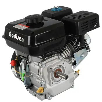 TDPRO Plinski Motor 212cc 4-Takt OHV 7HP Vodoravno Gredjo Motorja za Go Kart Vagon