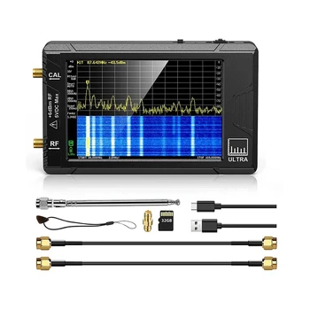 Ultra 4 inch Analizator Spektra Plastičnih DROBNE SA Frekvenčni Analizator 100Khz-5.3 Ghz Dodaj 32GB Kartico Omrežja Tester