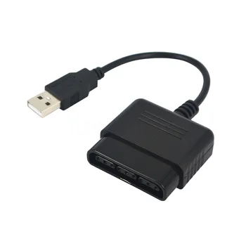 USB Adapter Pretvornik-Kabel za igre na Srečo Krmilnik Za PS2 PS3 PC Pretvornik Video Igre Pribor