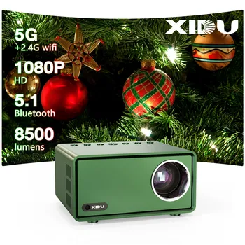 XIDU S2 Projektor 4k 300ANIS LED Prenosni Mini Projektor 1280*720 HD 1080P Podpira Domači Kino Projektorji Prostem Proyectores
