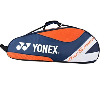 YONEX Visoke Kakovosti Lahki Badminton Lopar za Tenis Torba za 3 Rackets z Čevelj Prostor, Unisex