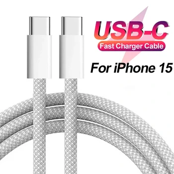 Za iPhone 15 15pro 15plus 15Pro Max PD 60 W USB Tip C Tip C Polnilnik, Kabel USB-C napajalni Kabel, Telefonski Kabel za Polnjenje