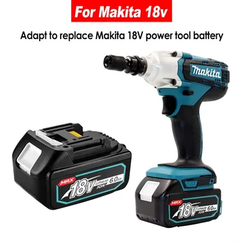 Za Makita 18V 6Ah Baterije za ponovno Polnjenje Litij-Ionska Baterija Za Makita BL1850B BL1860 ročna Orodja Akumulatorski Combo Kit