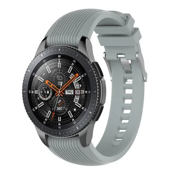 Za Samsung Galaxy Watch 3 45mm 46mm Zapestje Trak Trak Silikonski Watchband Za Huawei GT 42mm 46mm / GT2 Pro 22 mm Pametno Gledati Band