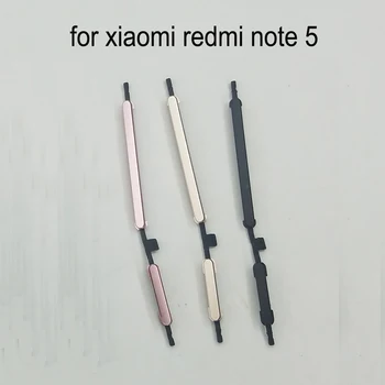 Za Xiaomi Redmi Opomba 5 Original Telefon Stanovanj Okvir Novo Moč Glasnosti Gumb Za Xiaomi Note5 Na Off Strani Tipka Za Zamenjavo
